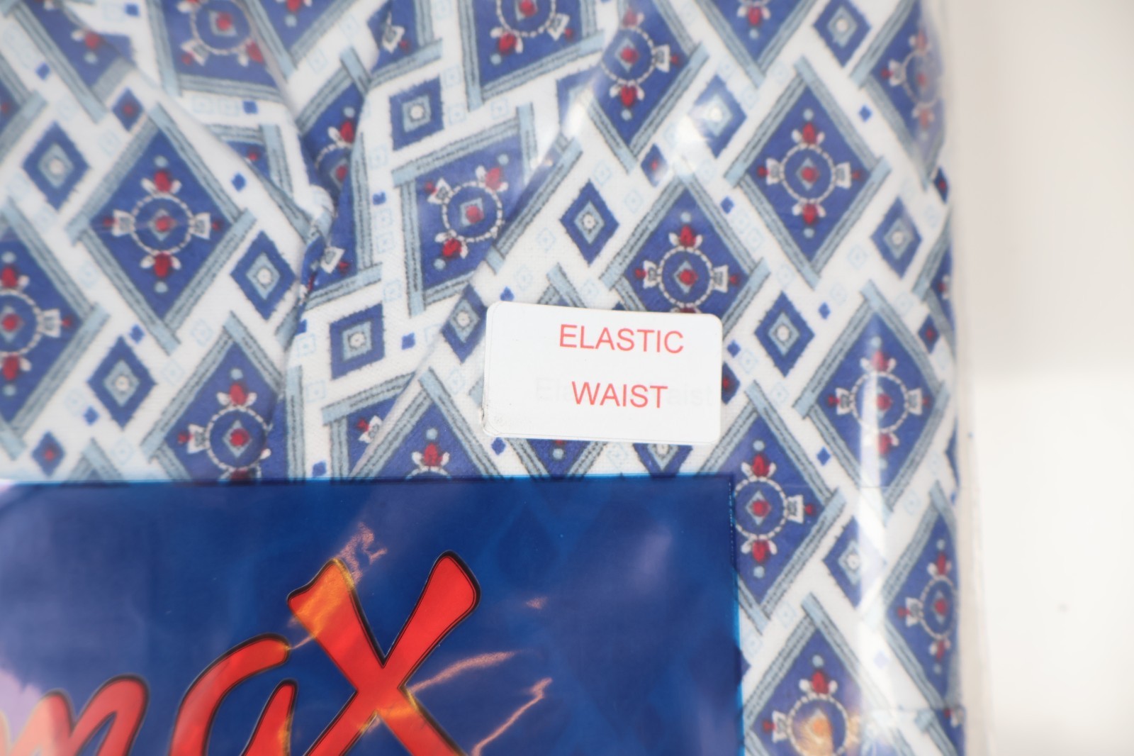 Somax Patterned Cotton Pyjama Set Elastic Waist (Multi, S) BNWT £42.95