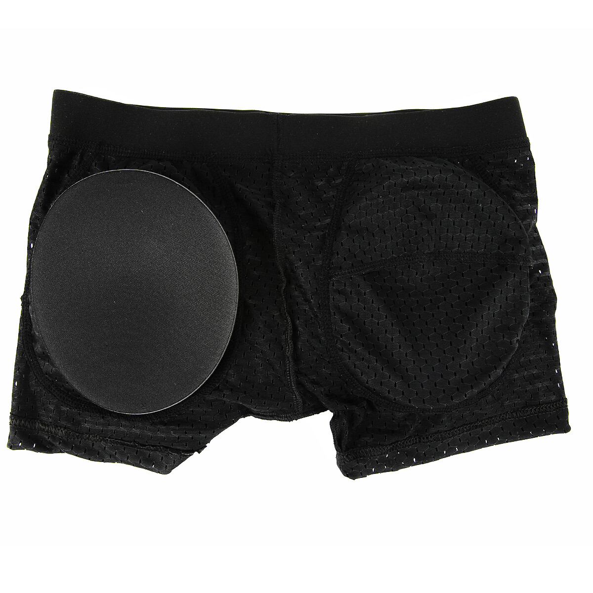 Men Padded Butt Lifter Enhancer Mesh Underwear Booty Boxer Briefs Shaper Panties