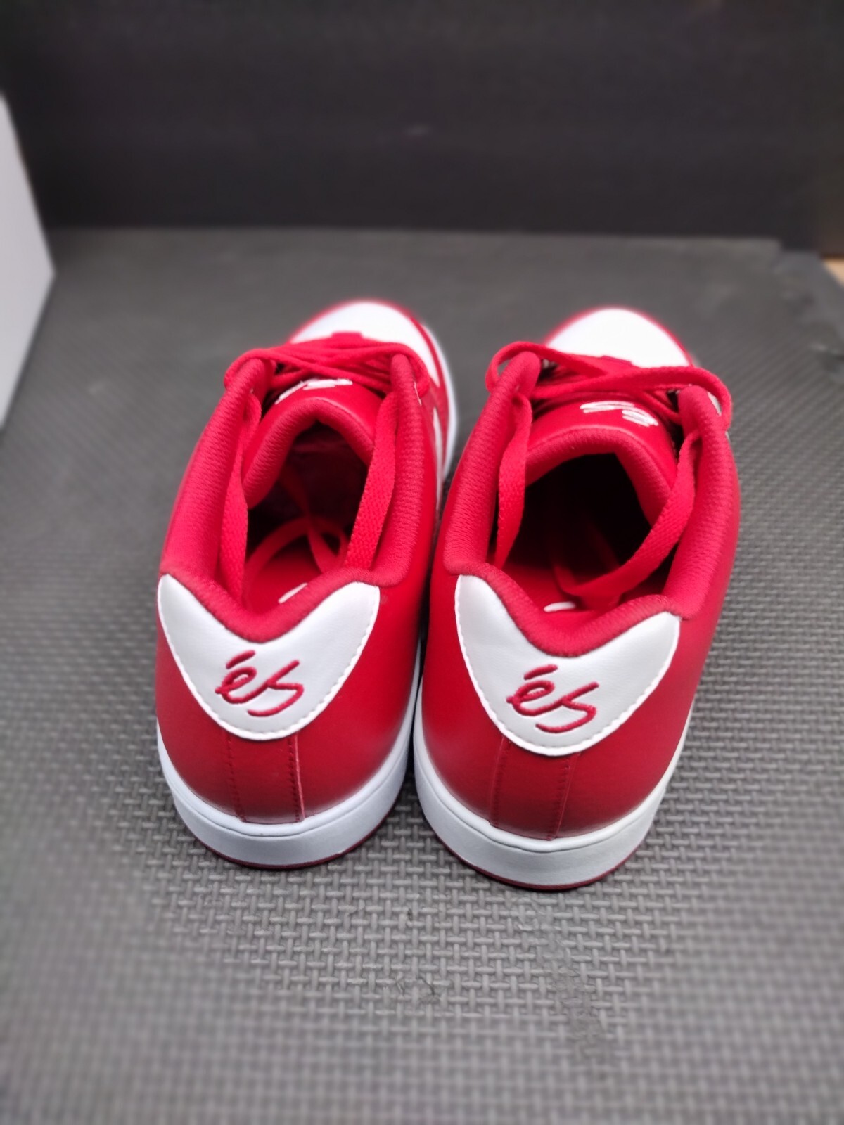 Es Accel Slim White/Red skate shoes SIZE IN PICTURES BLACK SALES SAMPLE NEW