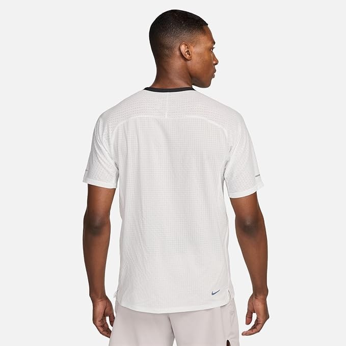 Nike Trail Solar Chase Dri-FIT Short-Sleeve Running Top White Black DV9305 121