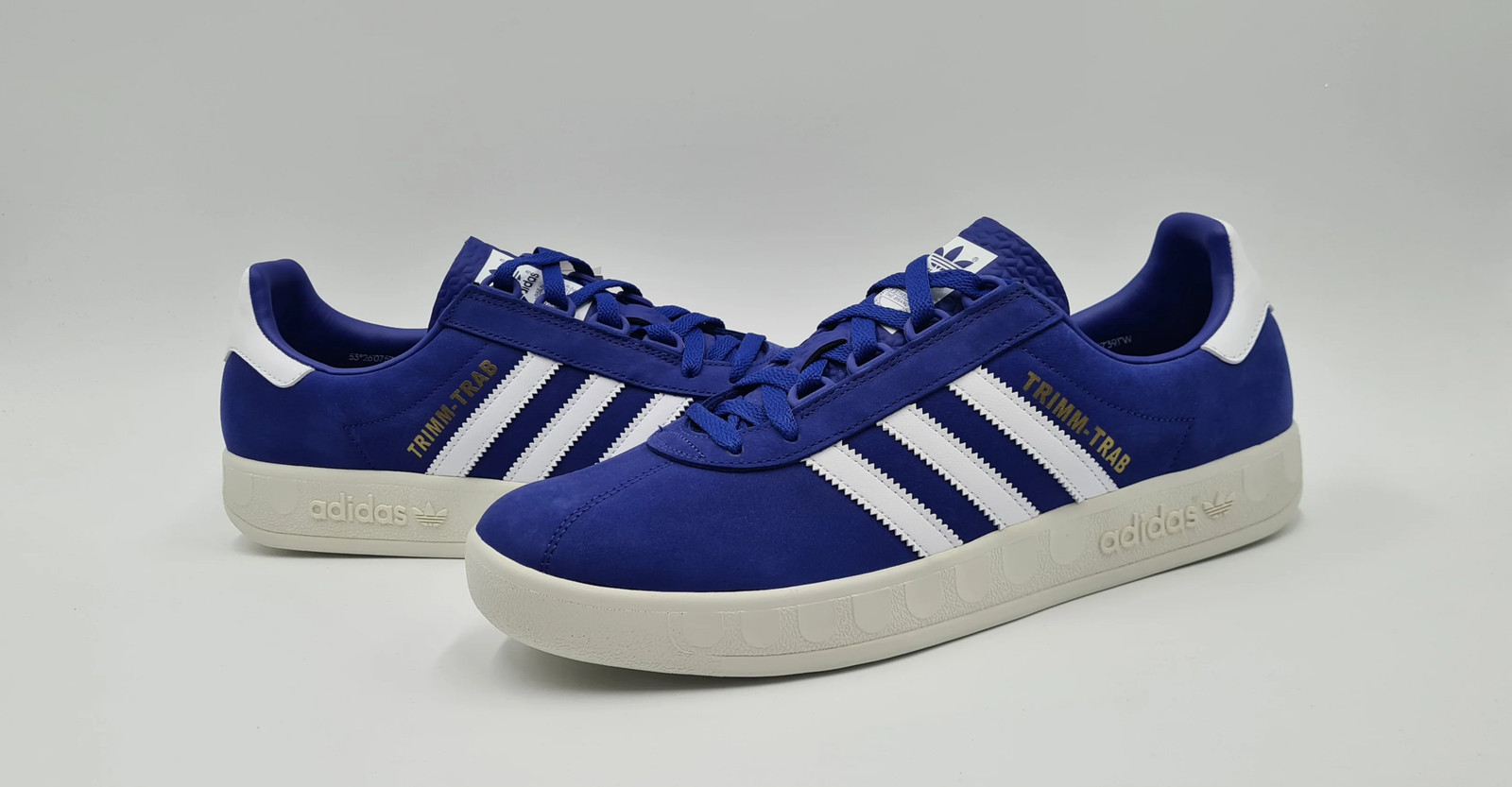 *NEW* 2019 Adidas Trimm Trab Retro Blue Size UK 13 / EUR 47 1/3