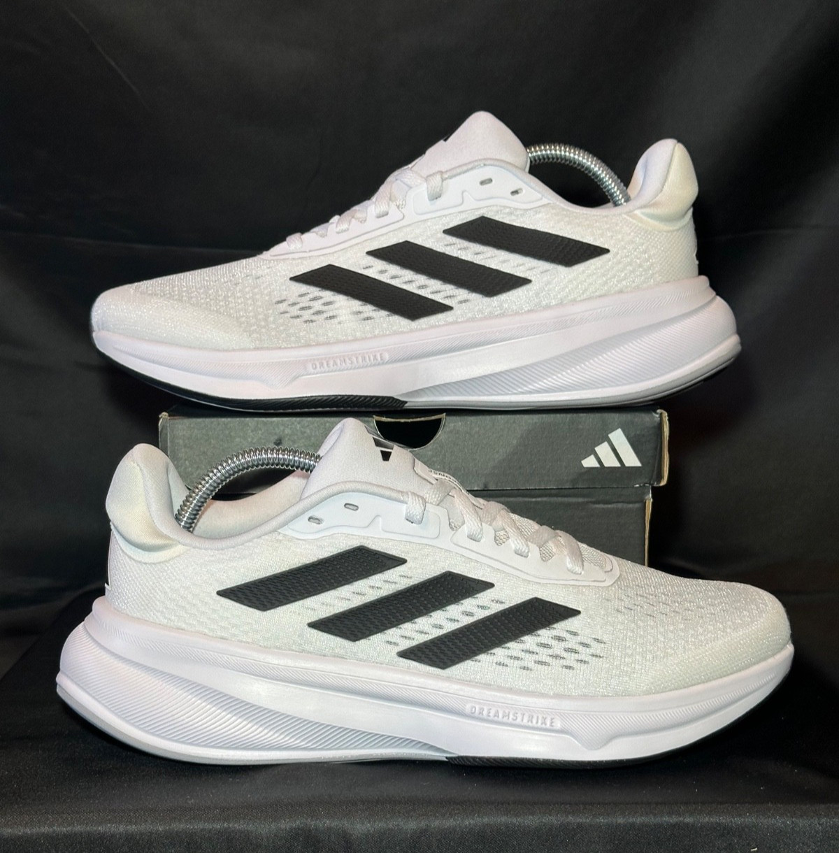 adidas Response Super M White Black Halo Silver – Size 9.5M (IG1420) (0179)