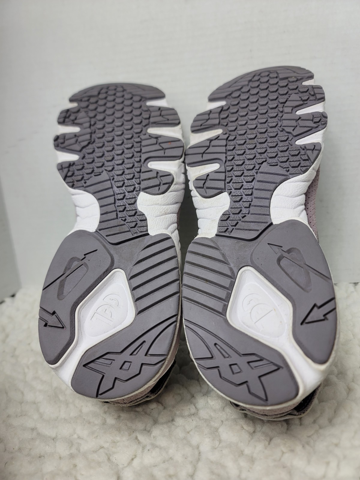 ASICS Gel Mai Gray Purple Suede Mesh Sneakers Mens Size 11 EU 45 Streetwear