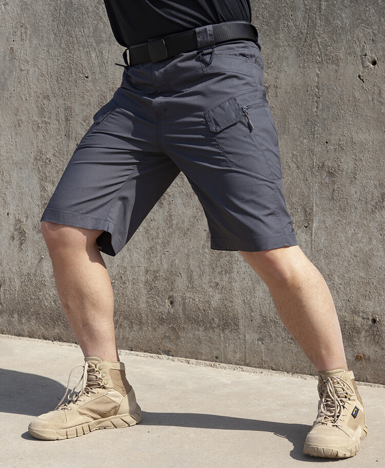 Mens Cargo Shorts Tactical Shorts Outdoor Waterproof Hiking Fishing Track Shorts