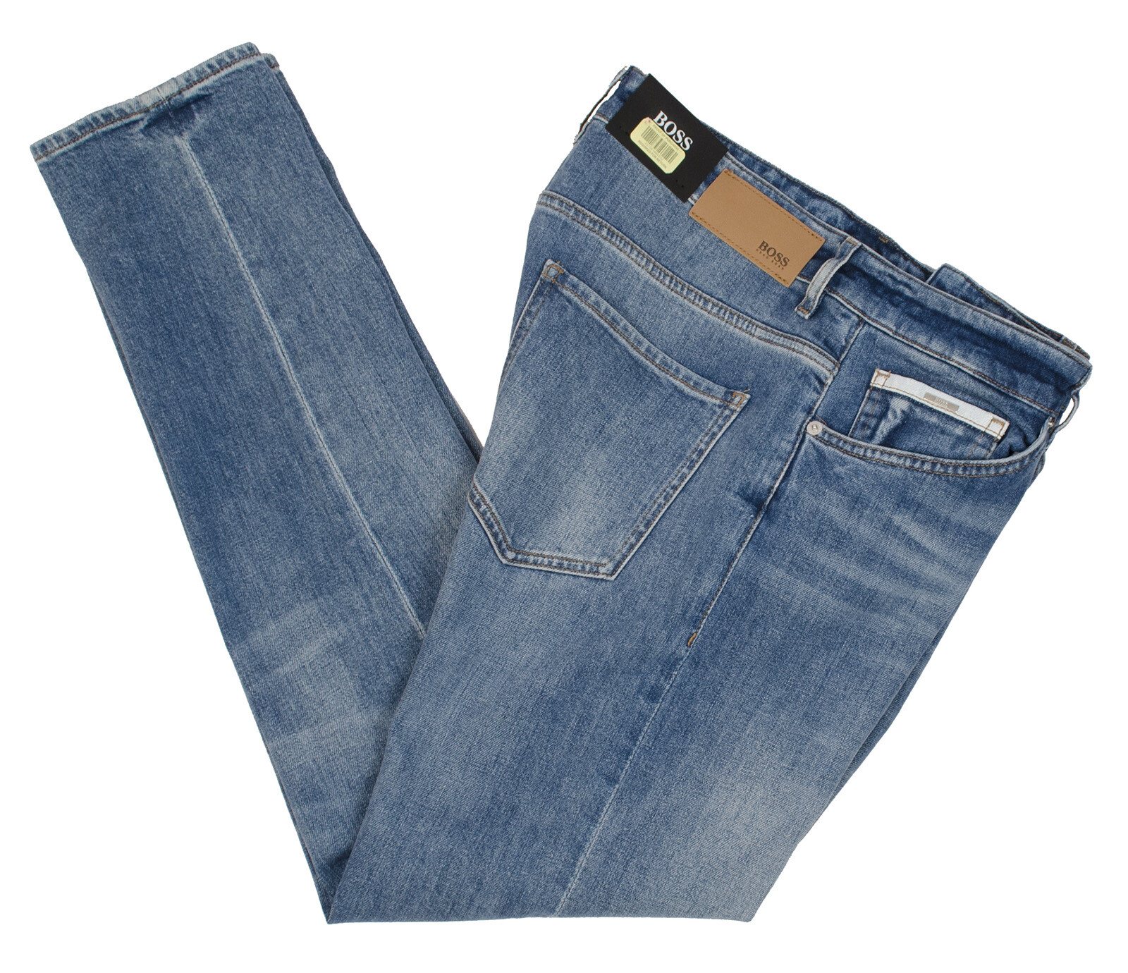 HUGO BOSS TABER MEN RELAXED FIT 50405497 440 BLUE CANDIANI JEANS PANTS multisize