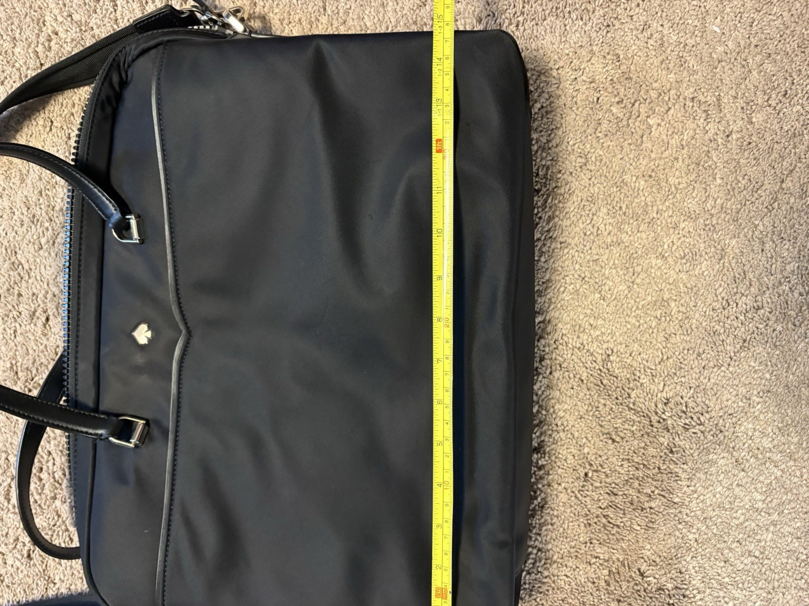 Kate Spade New York Black Nylon Laptop Bag 15″ x 11″ x 2.25″