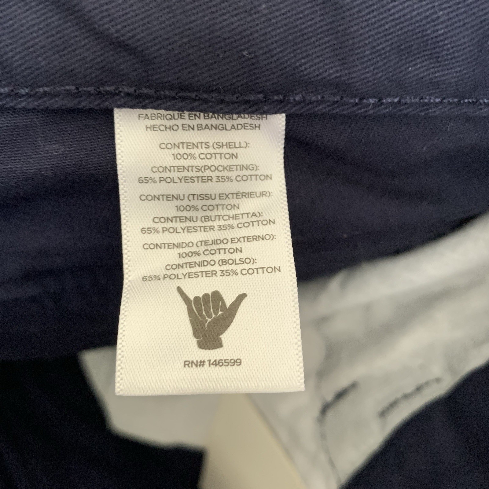 Beach Bros. Utility Cargo Shorts Mens Sz 36 Blue Belted 100% Cotton 11” Ins NEW