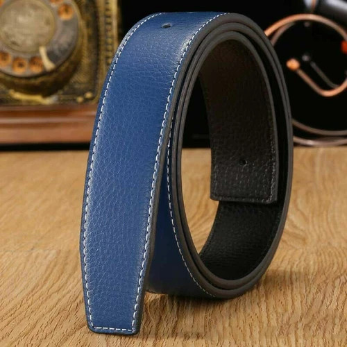 LUXURY 38mm Replacement Belt Genuine Leather Mens Reversible Strap For H Buckle✨