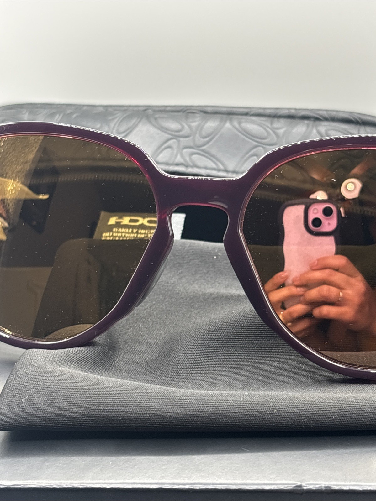 Oakley Sunglasses Women’s Prizm Crystal Raspberry New Authentic W/ Case