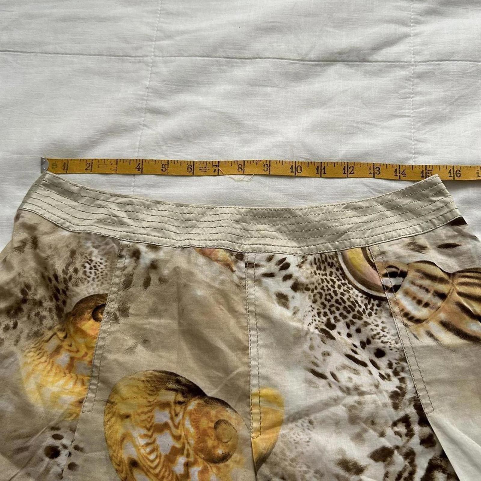 Apanage Multicoloured Seashell Animal Print Skirt Size M