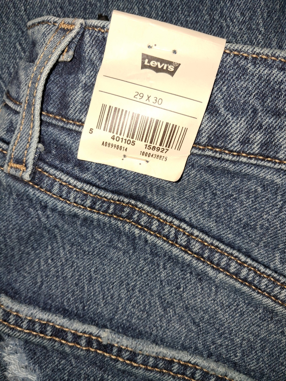 NWT Women’s 28 X 30 Levi’s 70’s High Rise Flare Jeans Med. Wash Denim Big E Tag