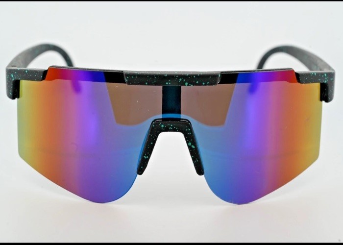 Hurley Fly-Up Semi-Rim Polarized 100% UV Protection Road Bike Sports Sunglasses