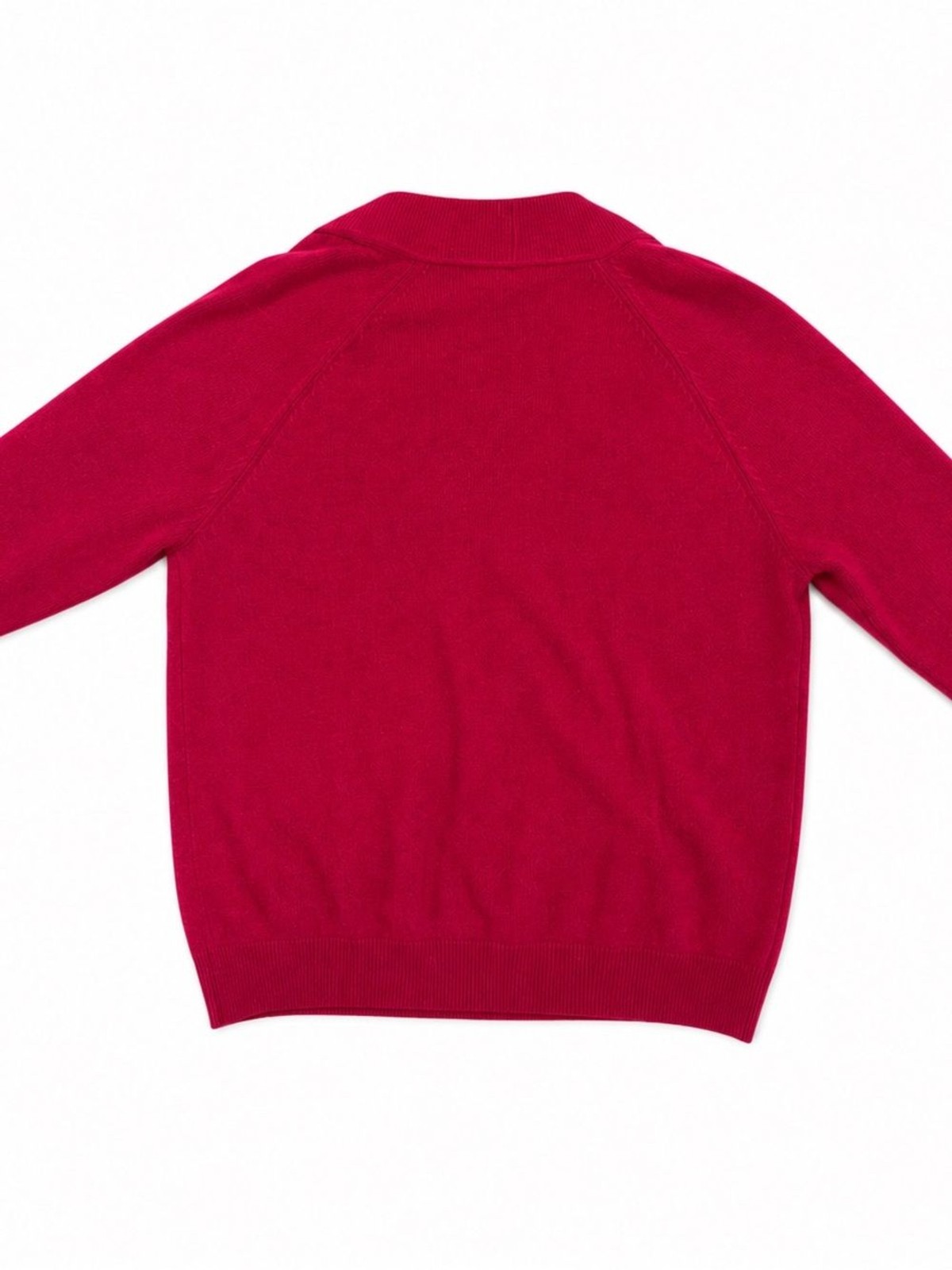 Sundance 100% Cashmere Sweater Size M Pink V-Neck Long Sleeve Pullover