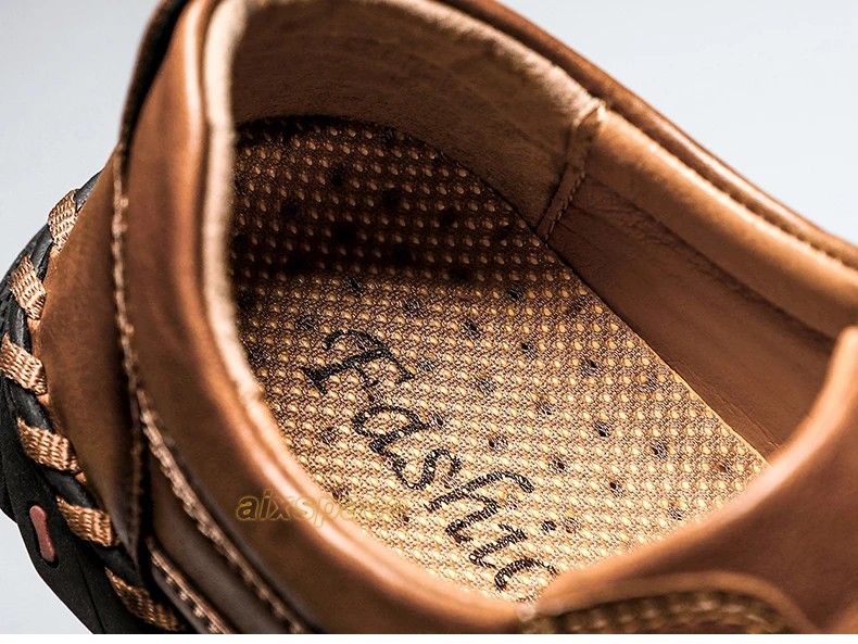 Handmade Working Comfortable Men Genuine Leather Dress Shoes Casual Shoes