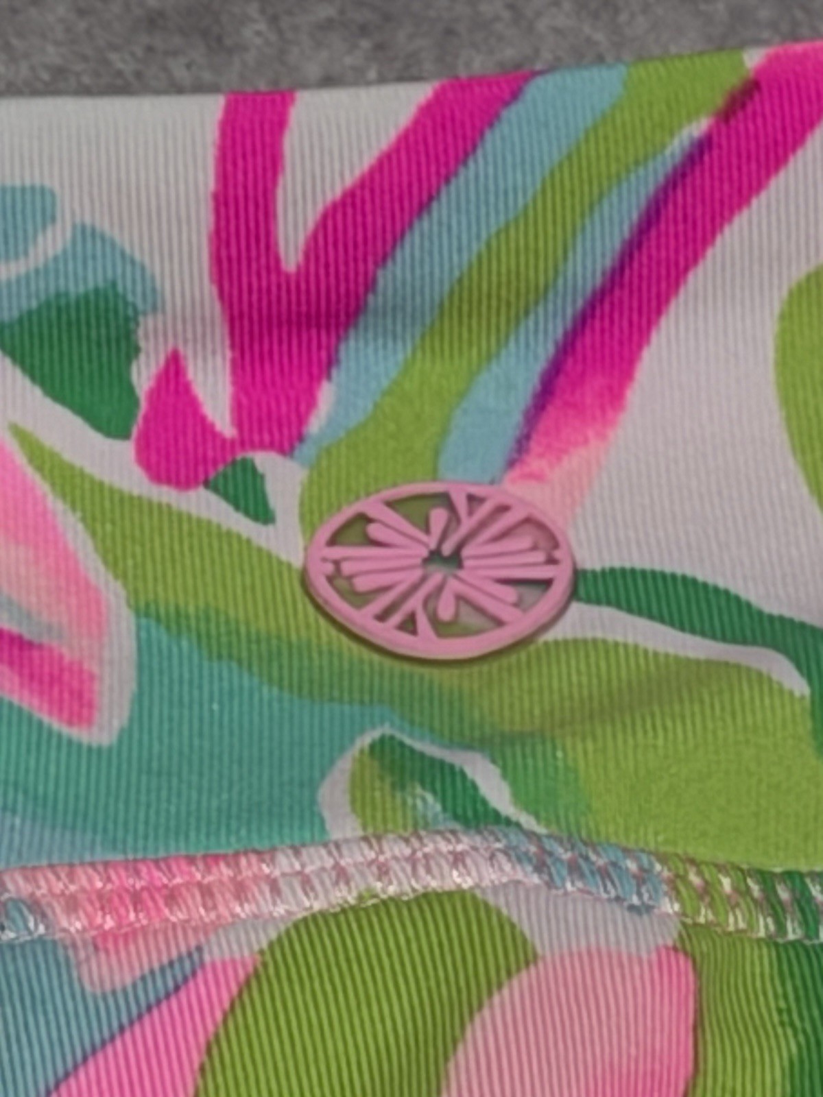 Lilly Pulitzer Luxletic Corrine Skort Pink Croc My World XS New With Tag