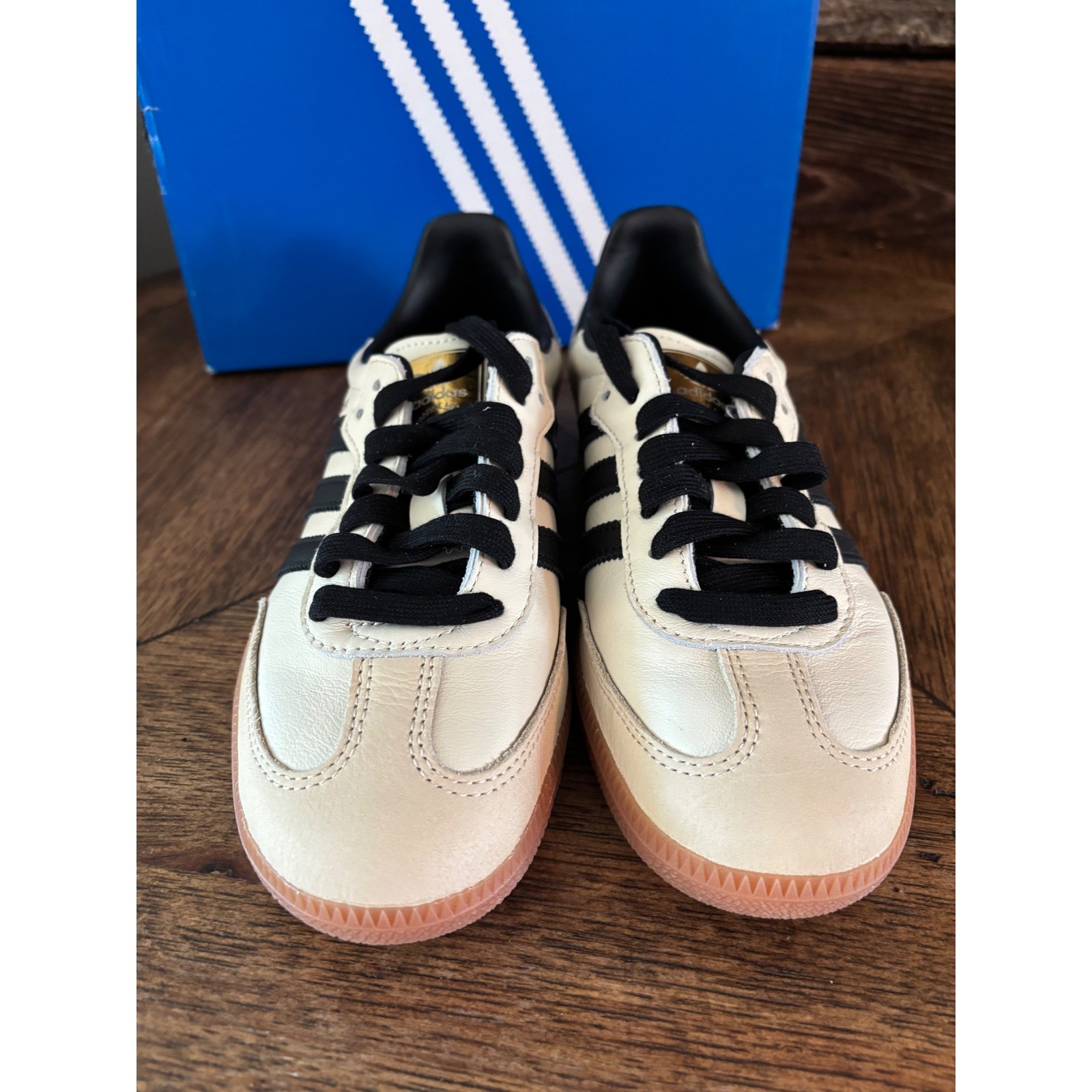 Adidas Samba OG W Wonder White Core Black Gum Sneakers ID0478 Womens 6.5