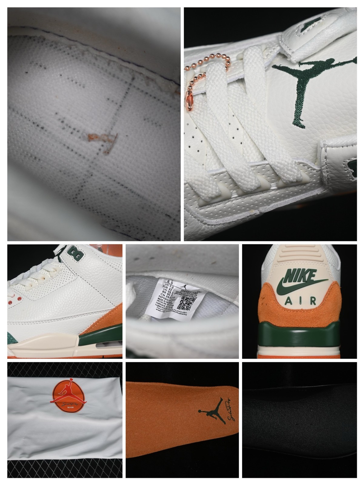 IF4491-100 New NK AJ3 Retro SP SoleFly Miami Men’s Size 4-13