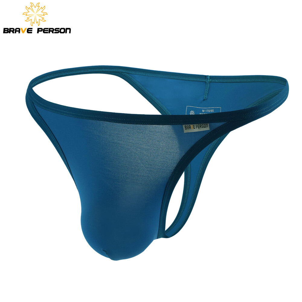 New in Men’s Sexy Thin Breathable Bikini Briefs Thongs Low Waist Underpants