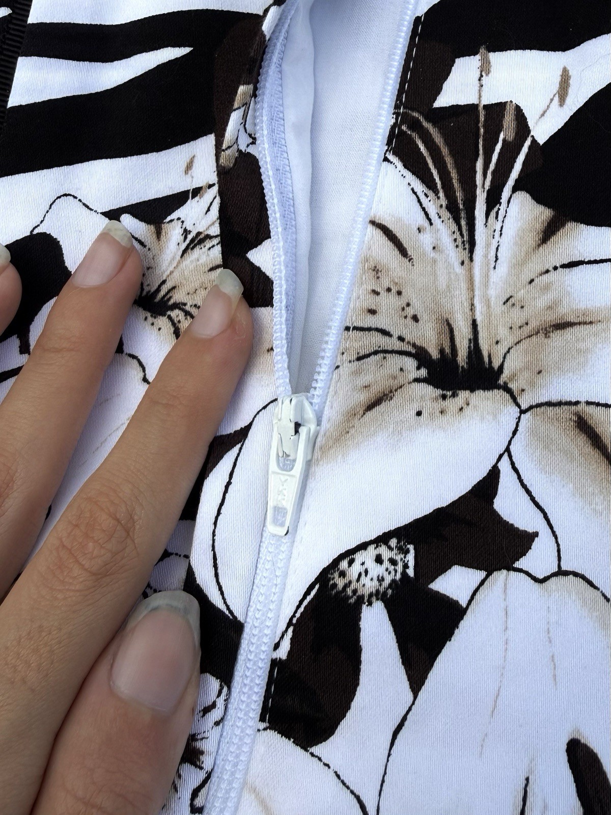 Y2K Zebra Floral Corset Tube Top | White House Black Market 00 McBling Coquette