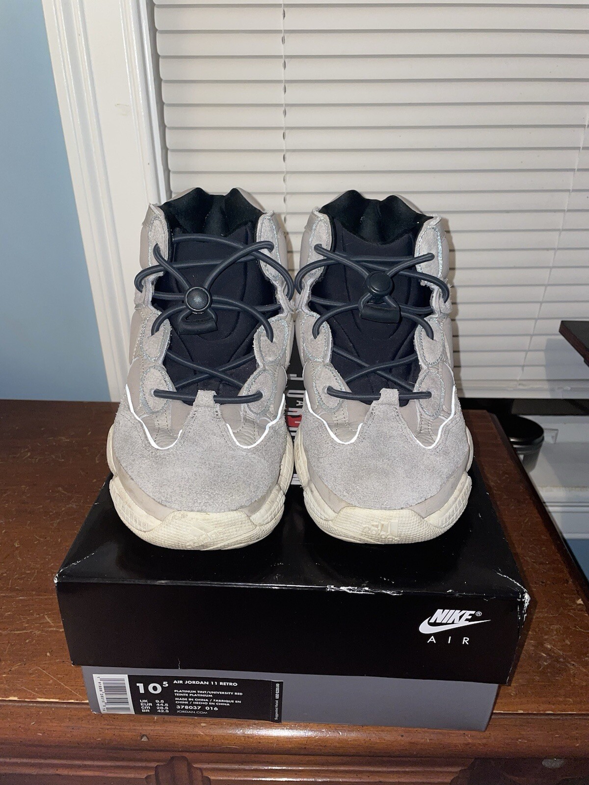 Used Adidas Yeezy 500 High Mist Stone Size 10.5