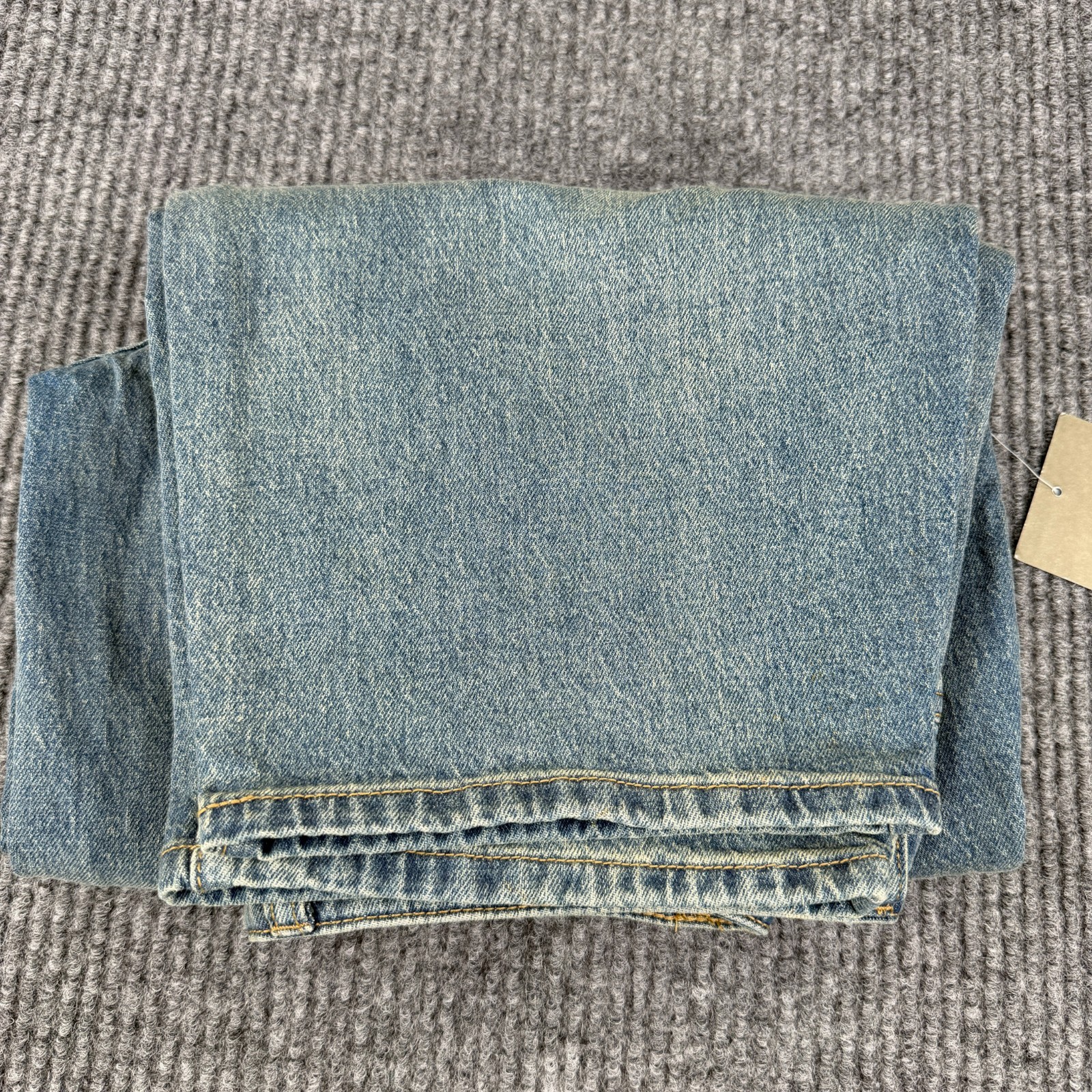 New Oliver Logan Women’s Barrel Leg Denim Jeans Indigo High Rise Harlow 8/29