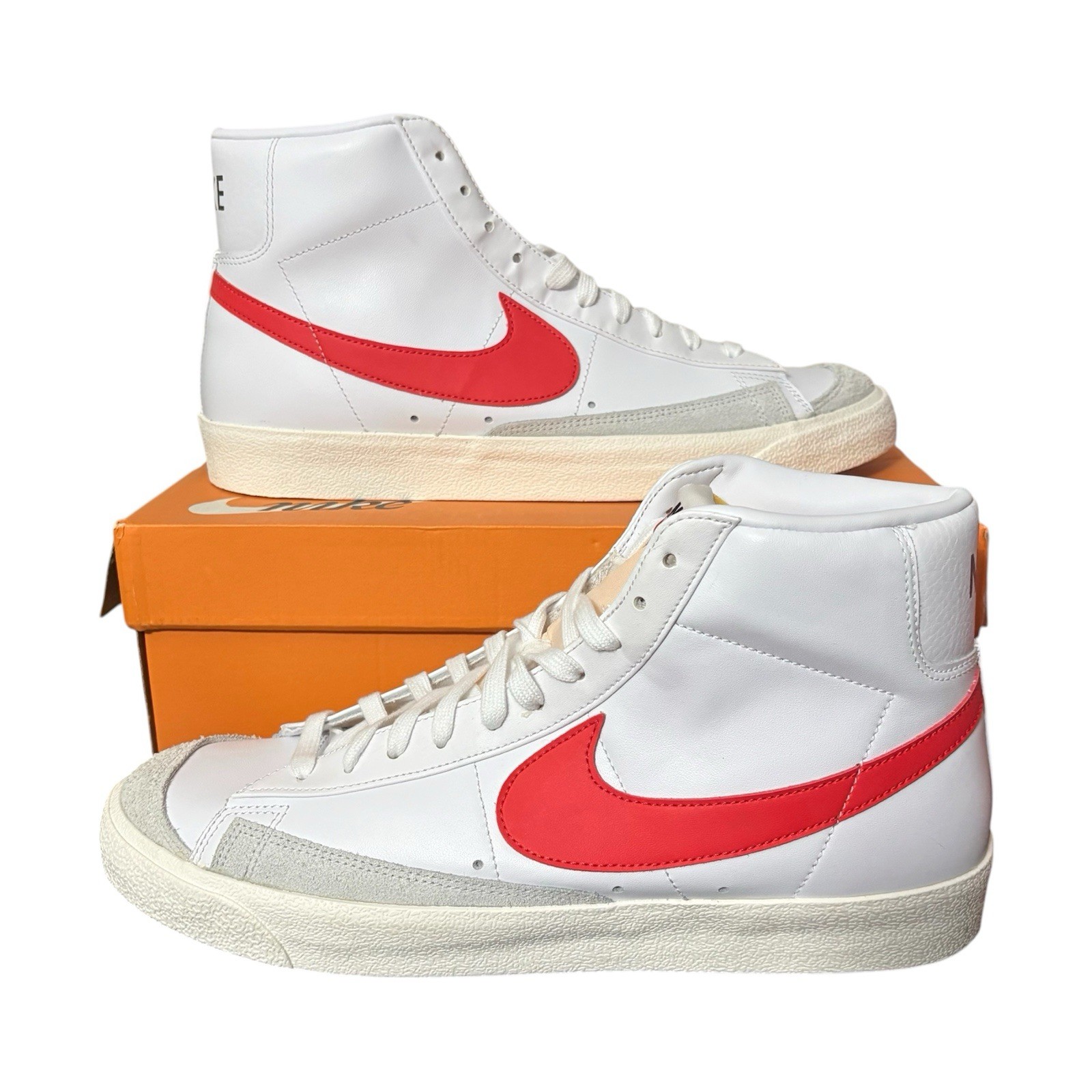 Nike Men’s Blazer Mid ‘77 Vintage “Wht/Blu/Red” Size 12.5 [BQ6806-117]