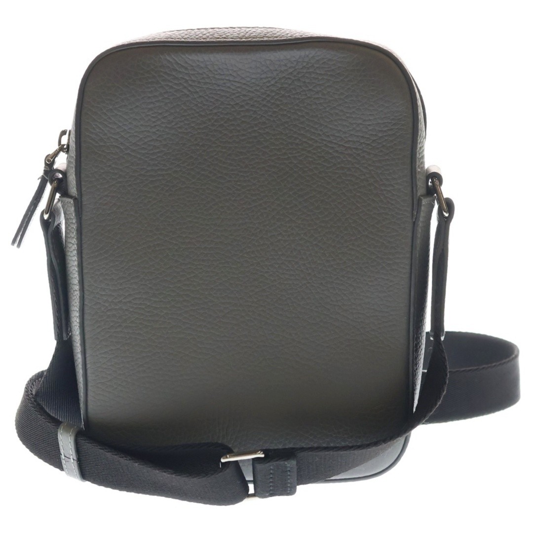 BURBERRY THORNTON LEATHER SHOULDER BAG Grey 8052890 Used e479c0712fffff3b2ca1f35