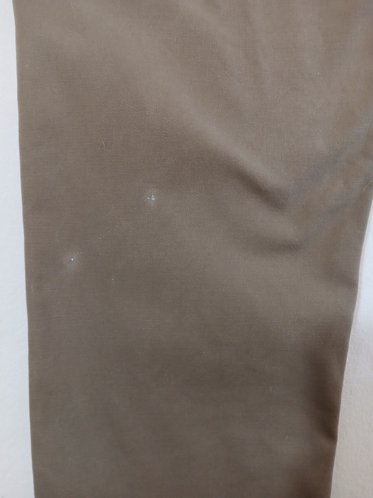 Weatherproof PANTS Fleece Lined Stretch Canvas Tan Size 40 X 30 Paint Specks
