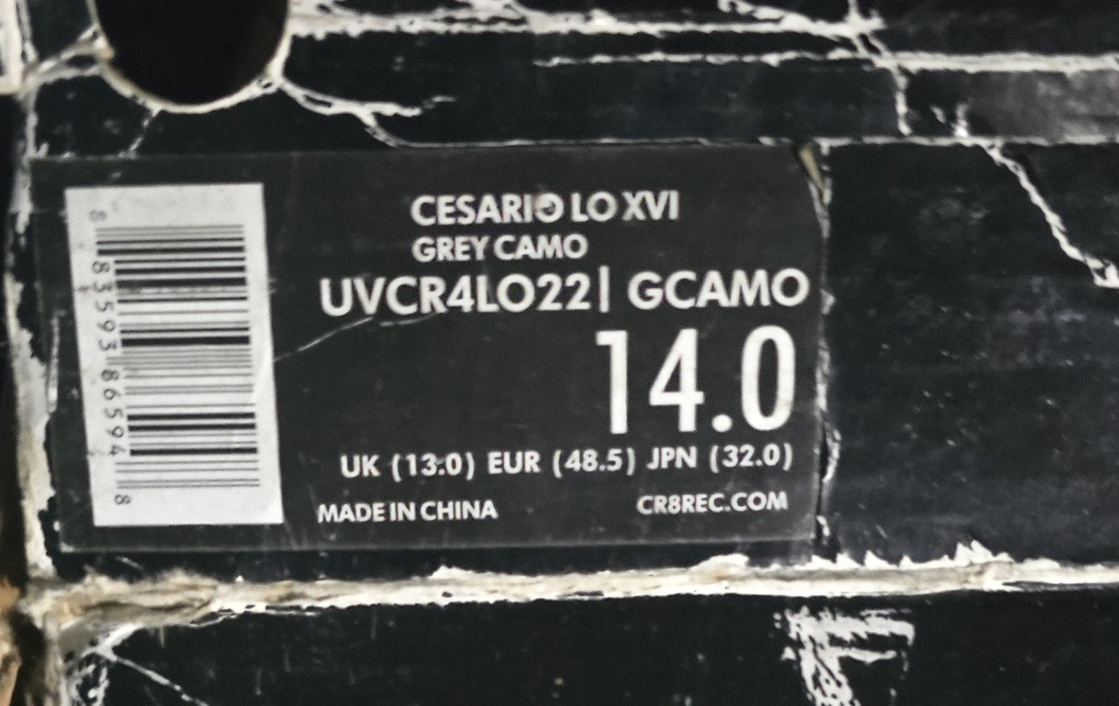 Creative Recreation Cesario Lo XVI Size 14 NEW no box