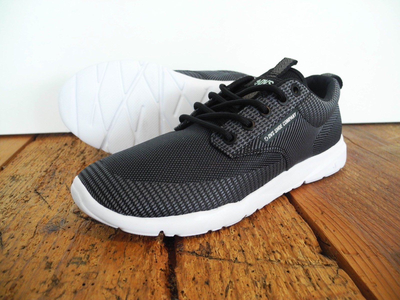DVS SHOES PREMIER 2.0 WOMEN SNEAKER NEW BLK-GRY JACQUARD US 6 EUR 36.5 DVS SHOES