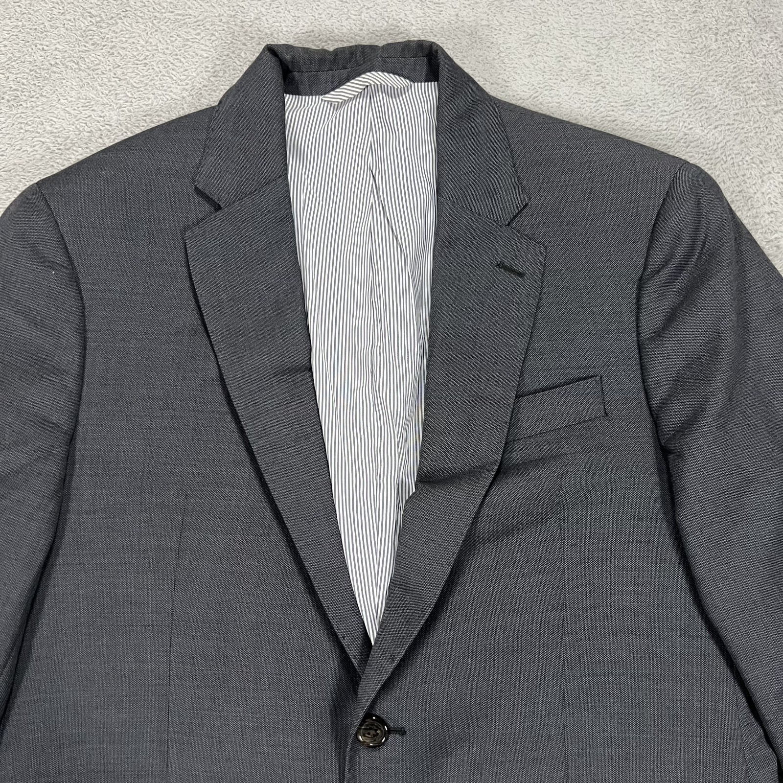 Todd Snyder Blazer Mens 38 R Gray Mayfair Fit 100% Wool New York Made in Canada
