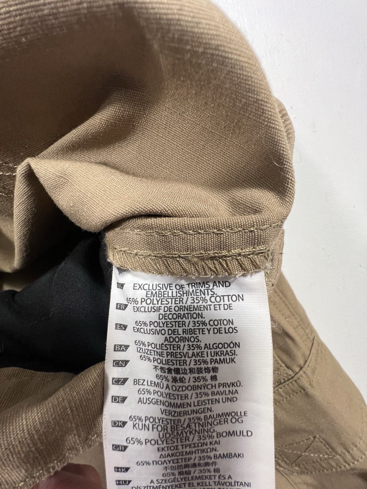 5.11 TACTICAL Mens 38×34 Taclite Pro Ripstop Cargo Pants Khaki Utility Duty
