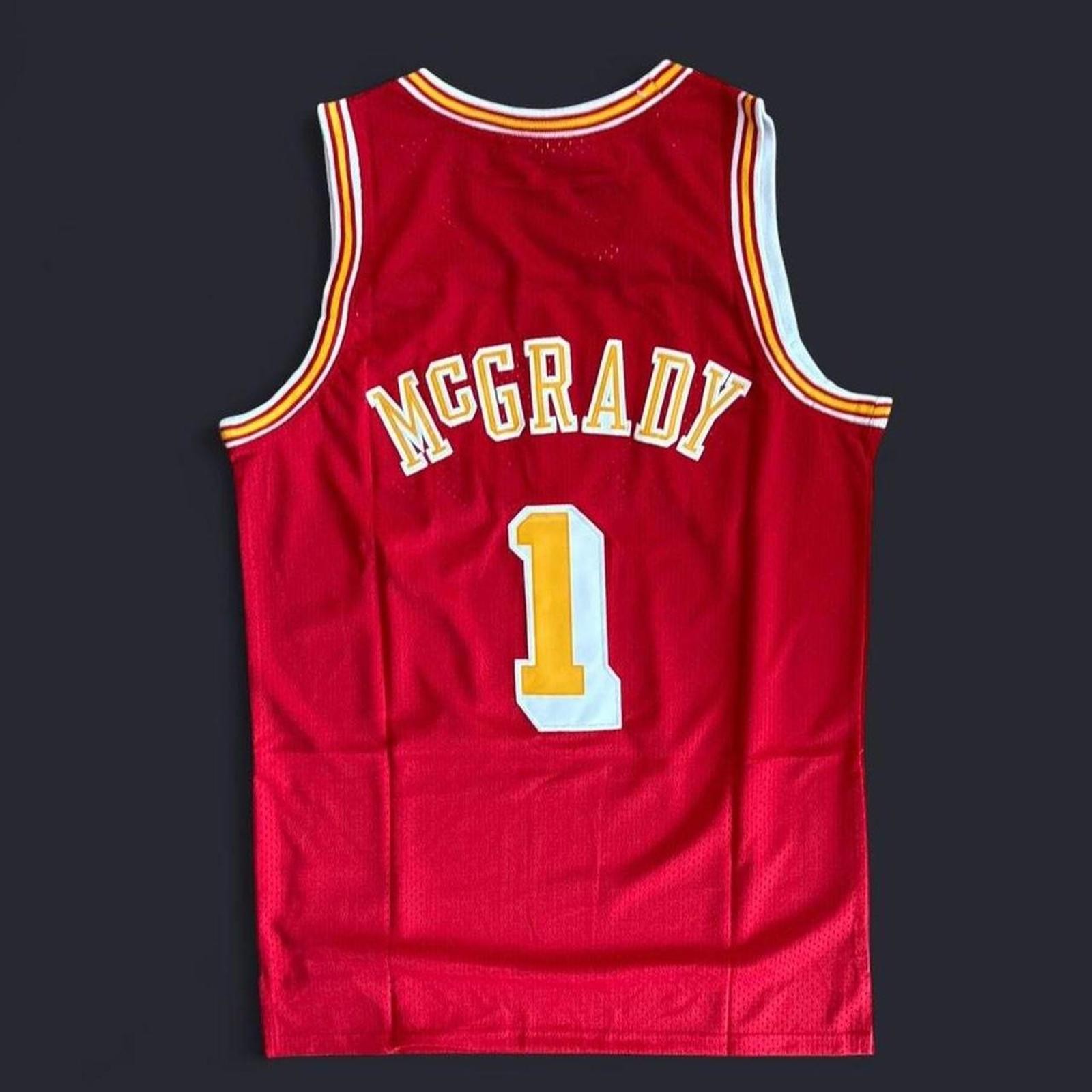 Tracy McGrady Houston Rockets Mitchell & Ness Basketball Jersey Red