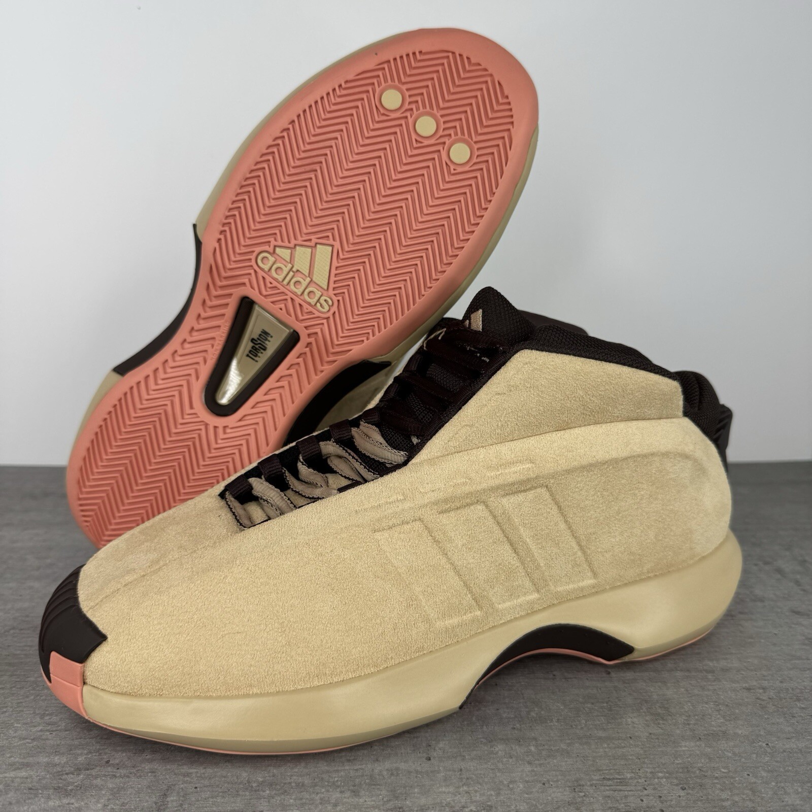 Adidas Crazy 1 Kobe Retro Shoes -Beige/Brown IF1142 Men’s Size 9