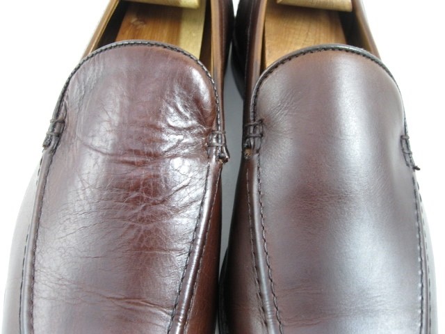 NEW Allen Edmonds “RANDOLPH” Leather VENETIAN Penny Loafers 10 D Mahogany (839N)