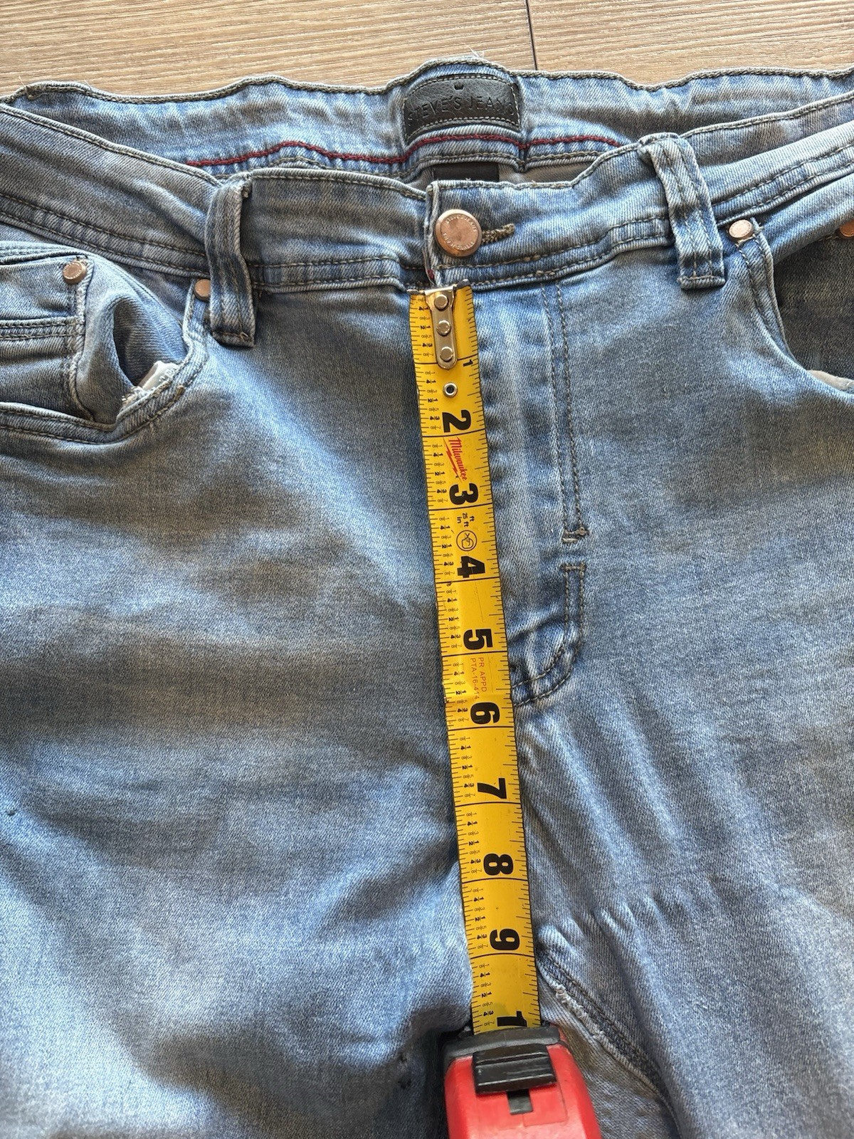 Steve’s Jeans Women’s Light Wash Blue Stretch Skinny Denim Jeans Slim Fit