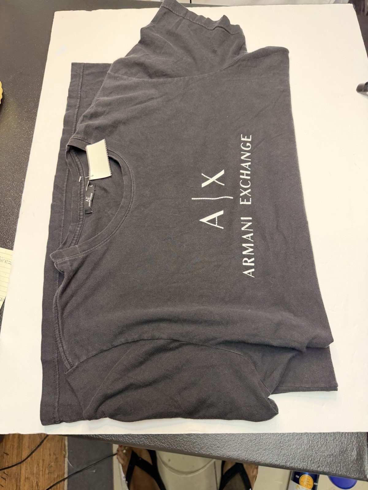 Armani exchange black shirt