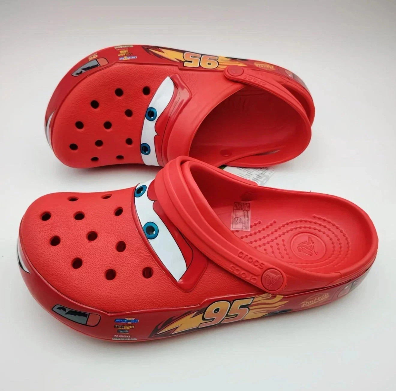 NEW Crocs Lightning McQueen Clog Adult Shoe Limited Classic No Lightup