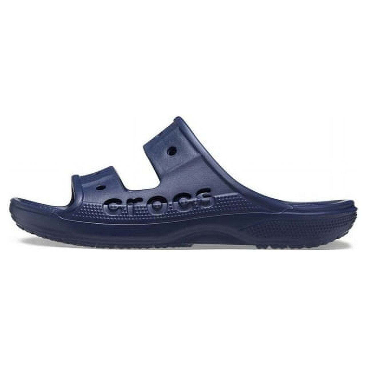 Crocs Sandals Unisex Size US M6/W8 Navy Baya Slide –25-336–