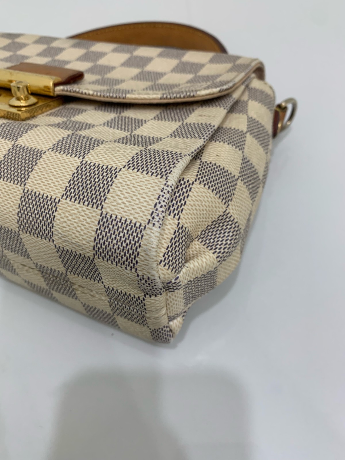 Louis Vuitton Croisette Damier Azur Crossbody Bag 25x17x9 cm