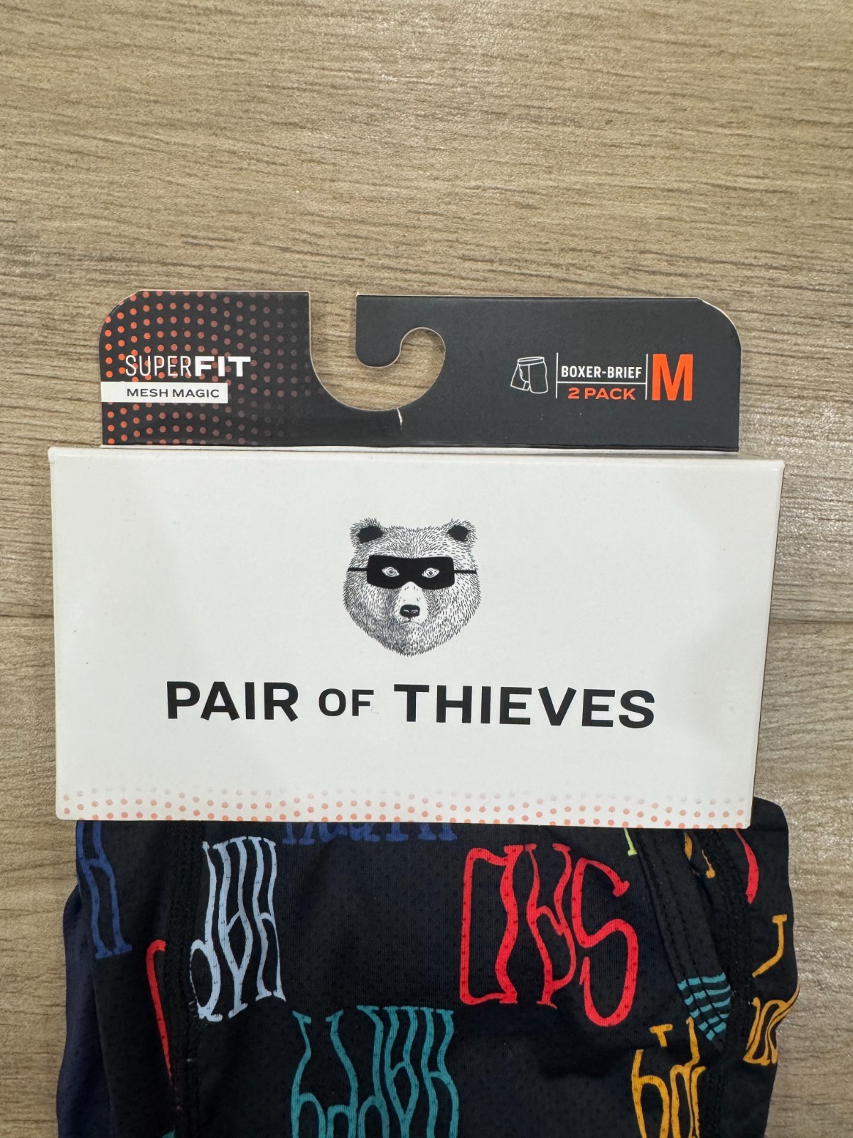 New Pair of Thieves 2-PACK Men’s Boxer Briefs MEDIUM Mesh Performance Quick Dry