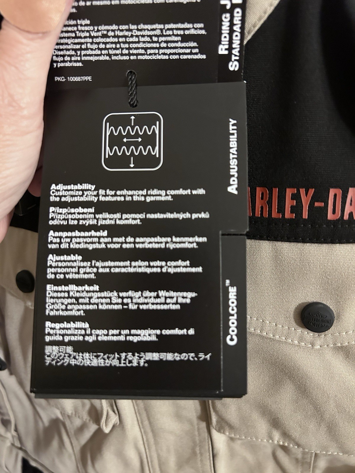 Harley Davidson Motorcycle Jacket