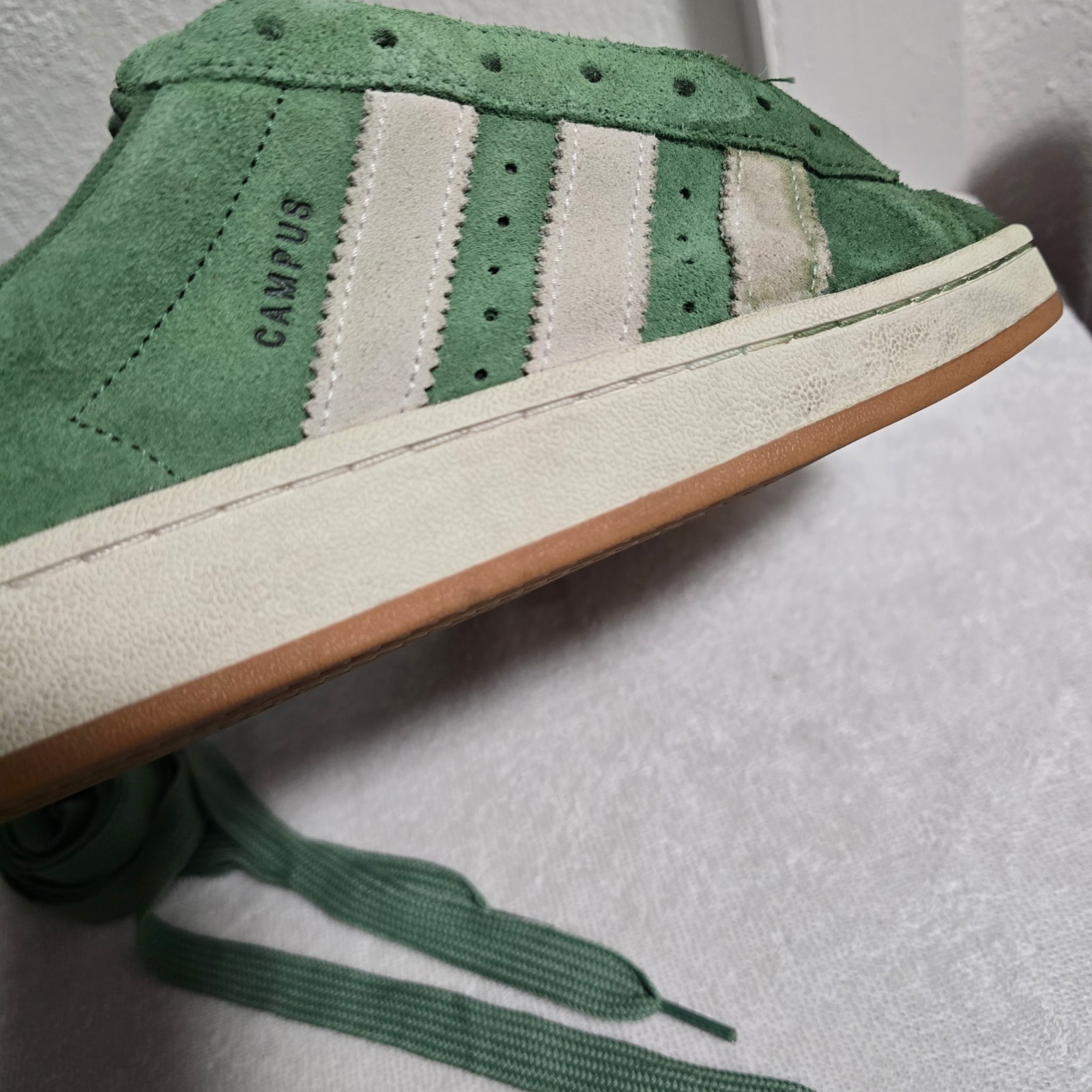 Adidas Campus 00s Preloved Green Womens 8.5 JR0104 LK-N