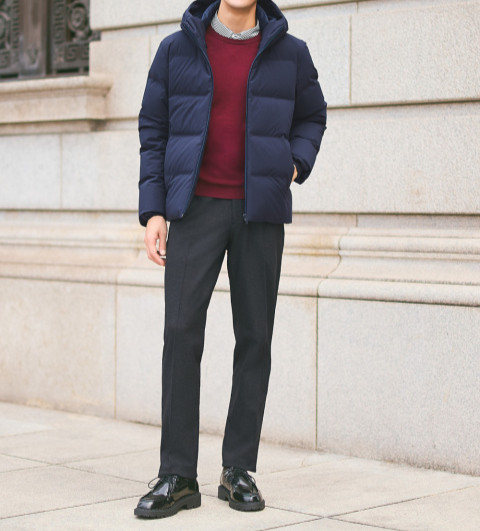 Men UNIQLO Seamless Down Parka “Warmer than The North Face” Fill Power 750+ New