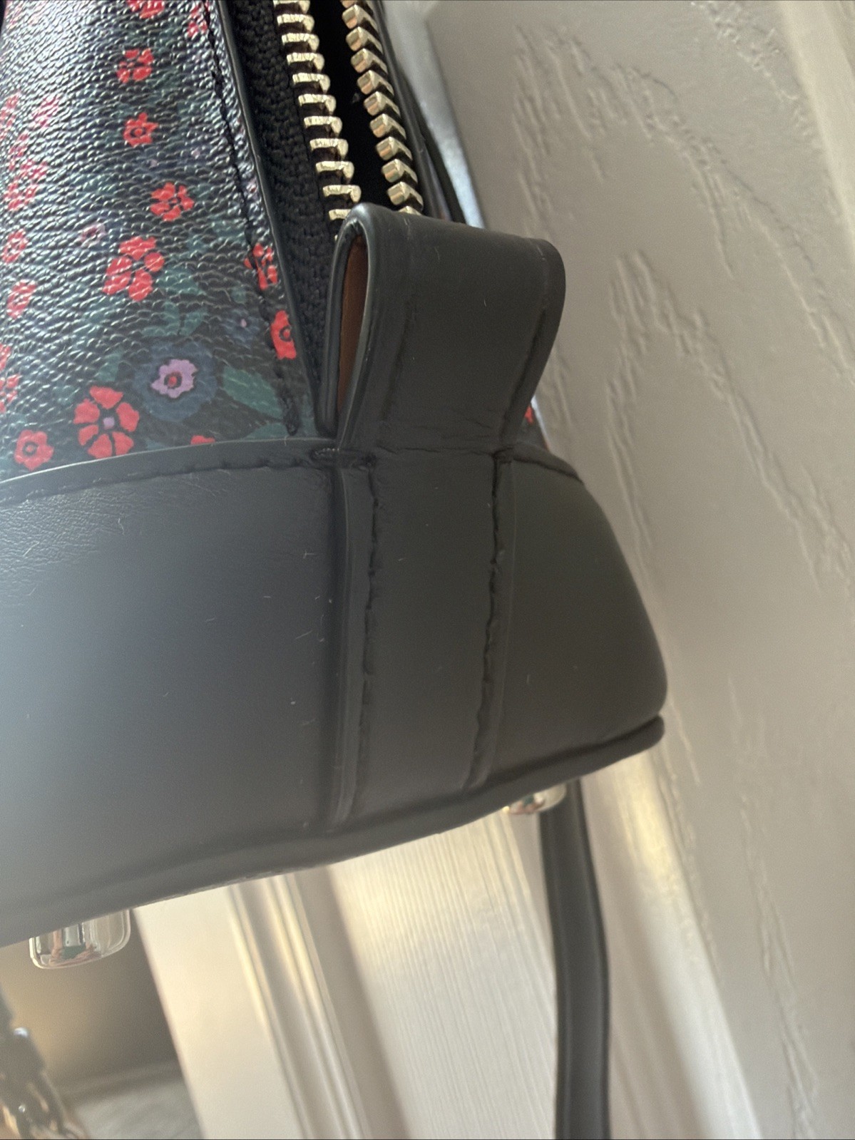 Coach Sierra Satchel in Ranch Micro Floral crossbody purse F59443
