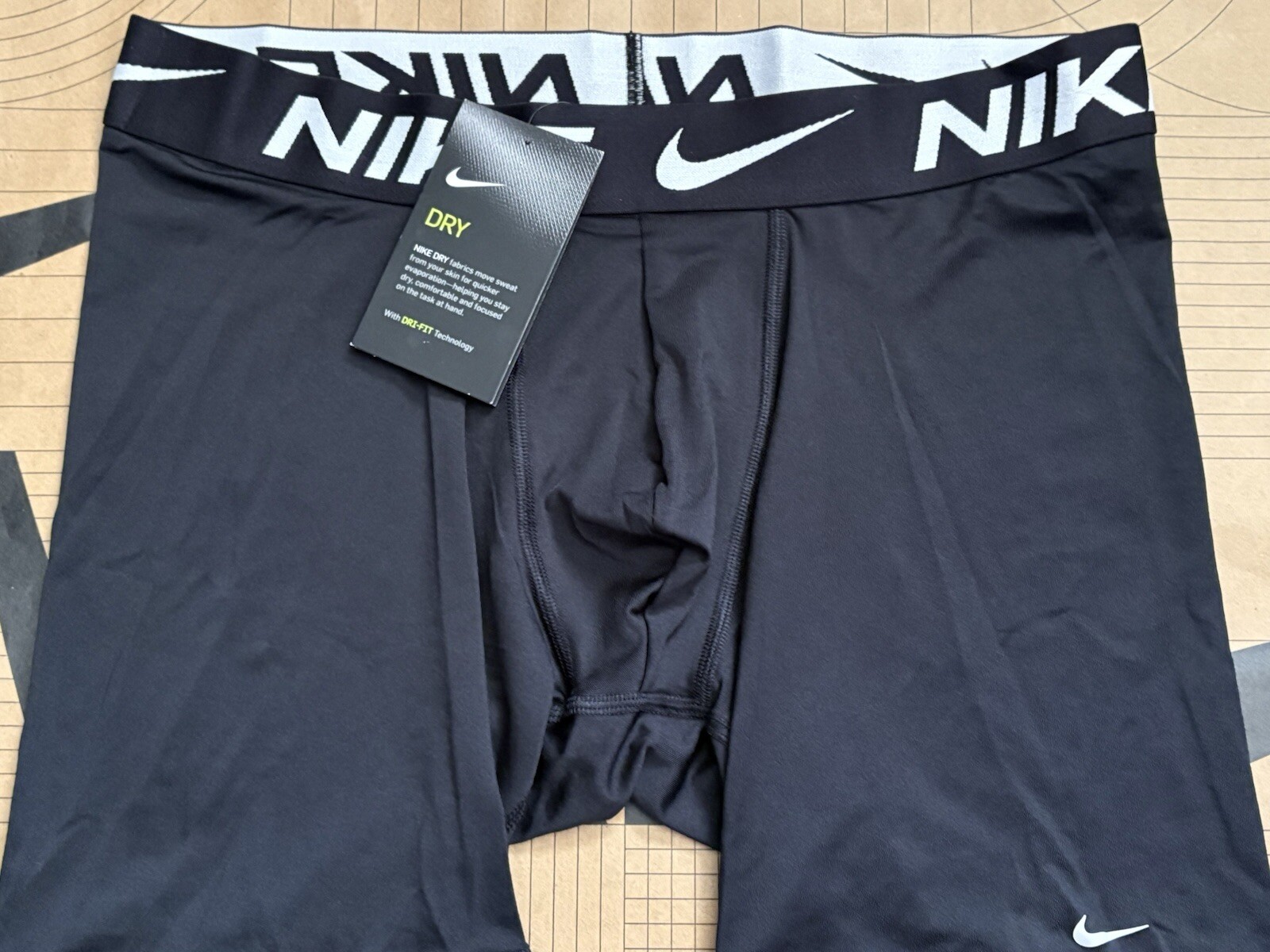 Nike Pro DRI-FIT 8″ LONG Boxer Brief Compression Shorts Men’s S M L XL NWT