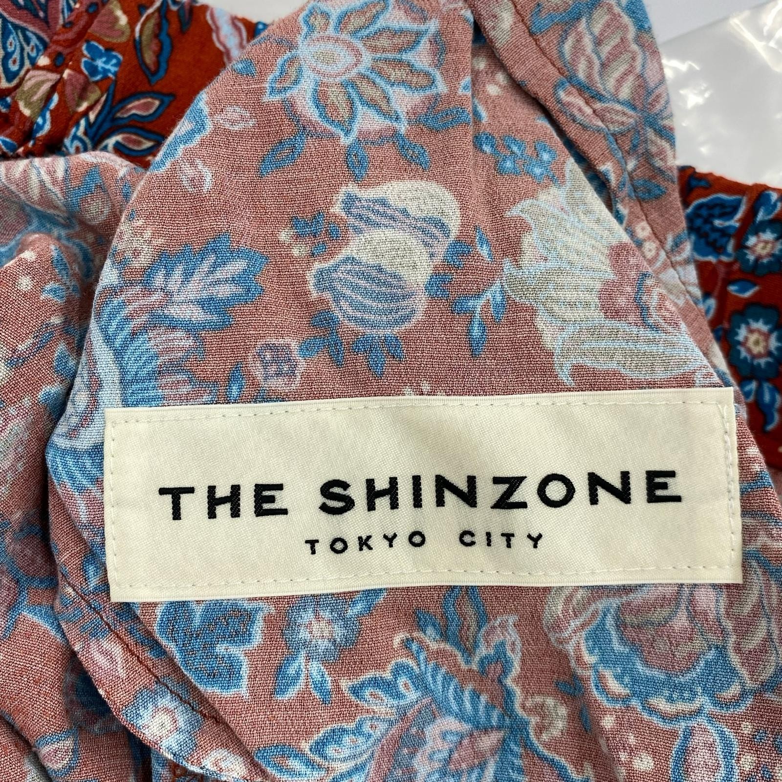 THE SHINZONE 24MMSSK01 Oriental Flower Mermaidskirt sizeMO/Red series made i…
