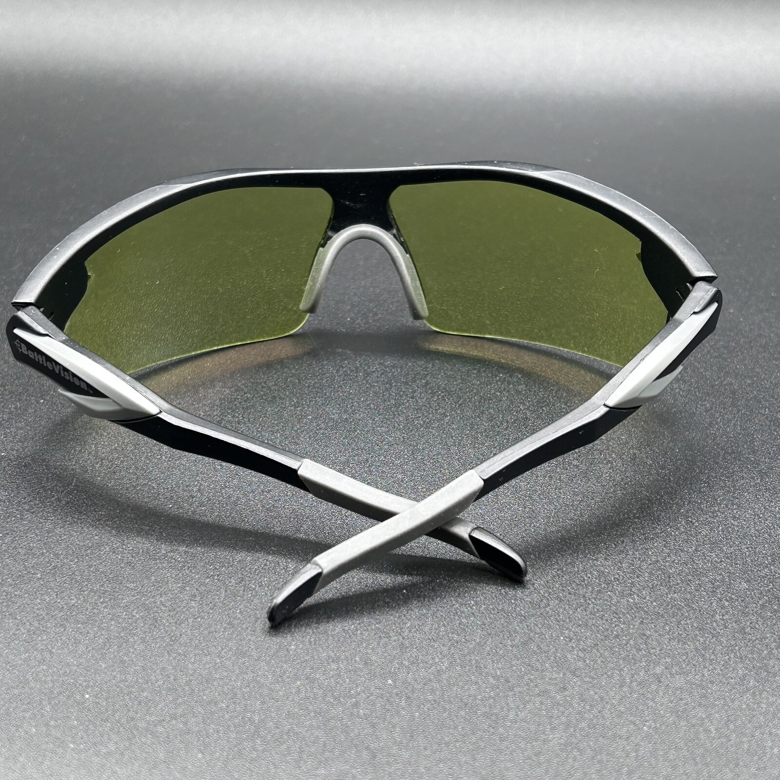 Battle Vision Night Glasses Black w/ Green Lens Wrap Flex Used