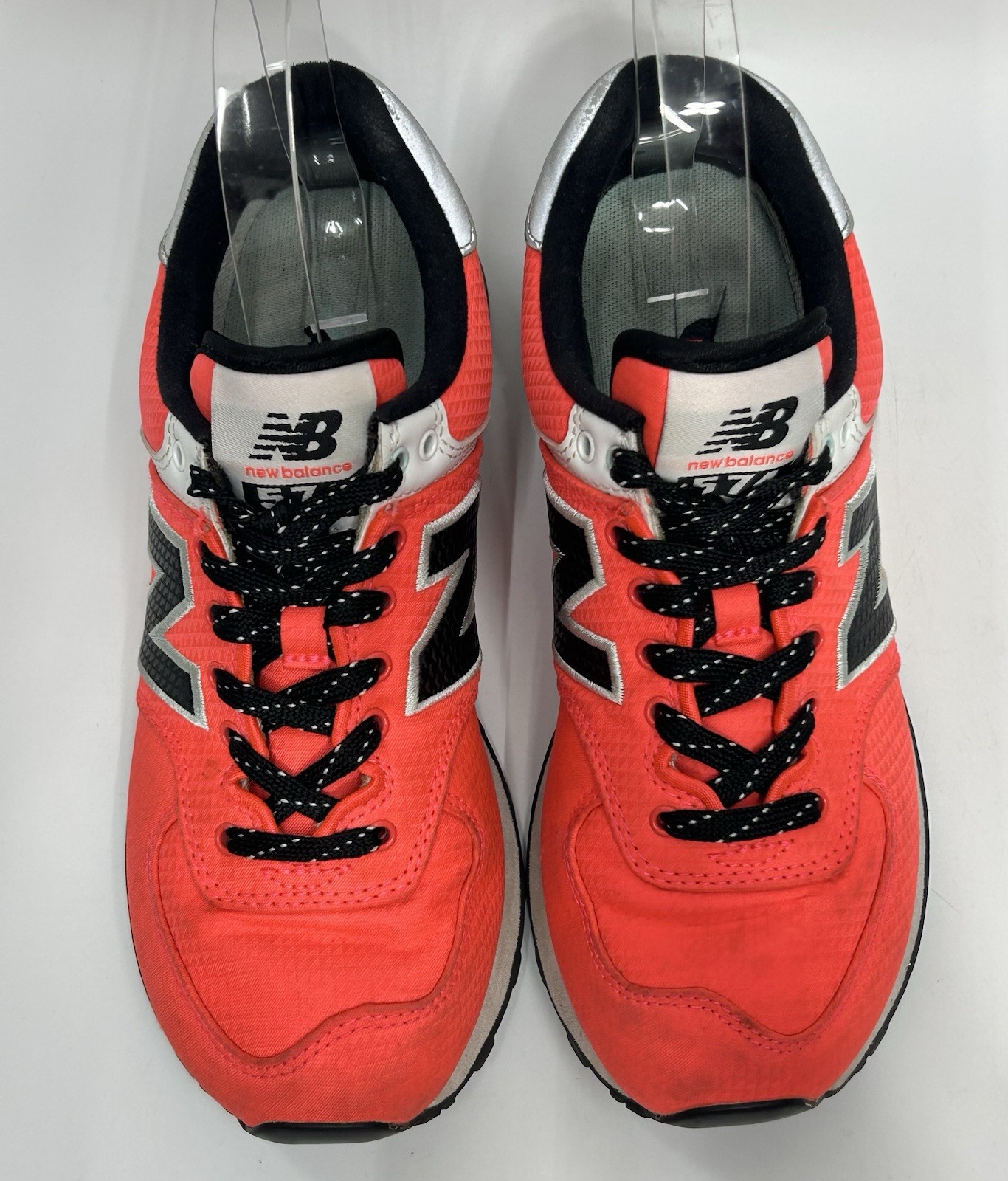 New Balance 574 Women’s Shoes Sneakers Size 6 Vivid Coral Running Retro Gym