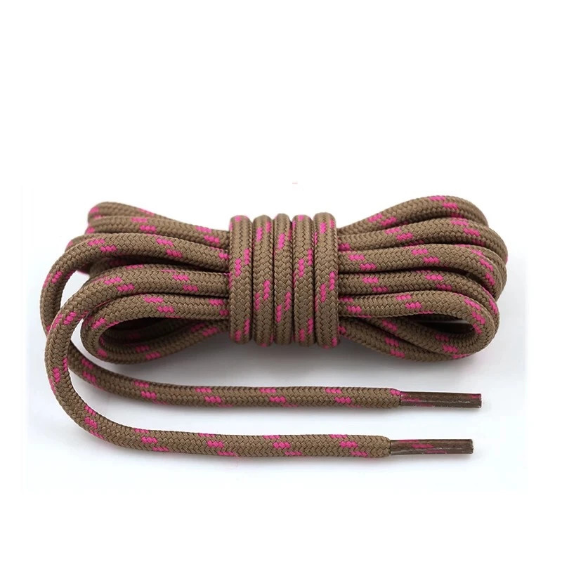 1Pair Outdoor Shoelaces Sports round Shoes Lace Hiking Slip Rope Laces Sneakers